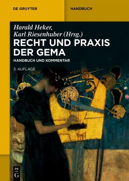 Produktbild: Recht und Praxis der GEMA