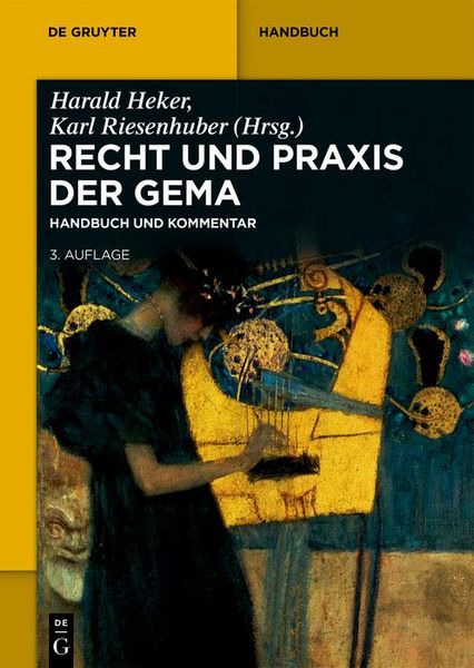 Produktbild: Recht und Praxis der GEMA