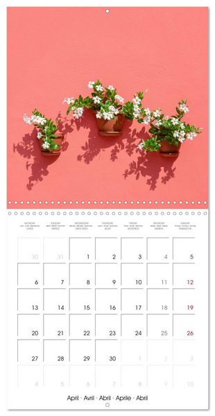 Produktbild: Leaves and flowers of Burano (Wall Calendar 2026 12 &times; 12 Inch) CALVENDO 12 Month Wall Calendar