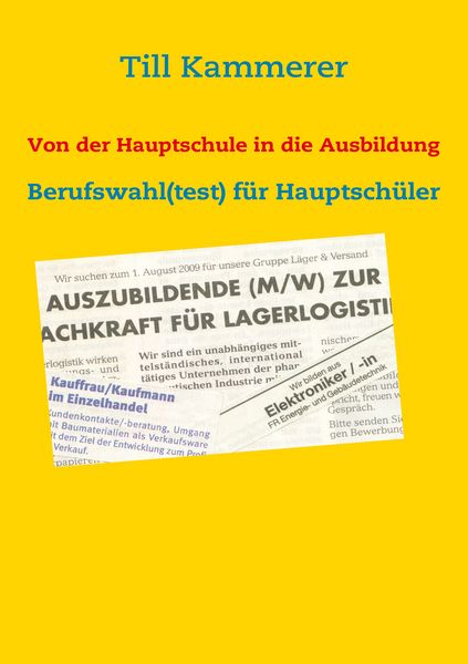 Produktbild: Von der Hauptschule in die Ausbildung