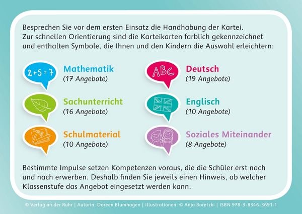 Produktbild: Ich bin fertig! Was soll ich machen?