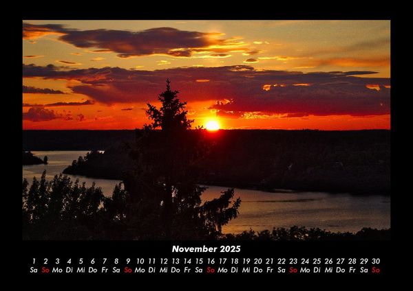 Produktbild: Naturlandschaften 2025 Fotokalender DIN A3