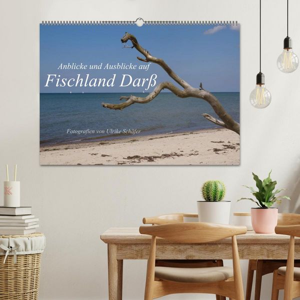 Produktbild: Anblicke und Ausblicke auf Fischland Dar&szlig; (Wandkalender 2026 DIN A2 quer), CALVENDO Monatskalender