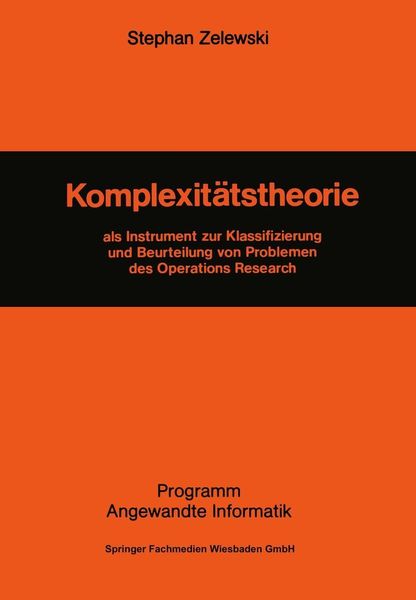 Produktbild: Komplexit&auml;tstheorie