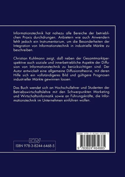 Produktbild: Diffusion von Informationstechnik