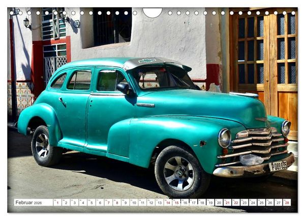 Produktbild: CHEVY - Ganz in Gr&uuml;n (Wandkalender 2026 DIN A4 quer), CALVENDO Monatskalender