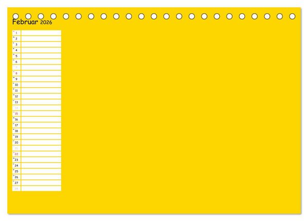 Produktbild: Bunter Bastelkalender (Tischkalender 2026 DIN A5 quer), CALVENDO Monatskalender