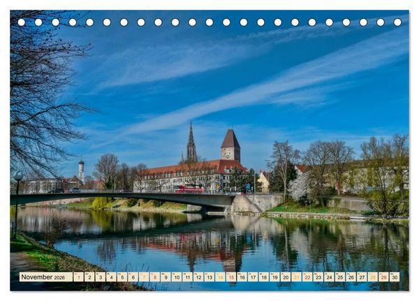Produktbild: B&uuml;hne frei f&uuml;r Ulm an der Donau (Tischkalender 2026 DIN A5 quer), CALVENDO Monatskalender