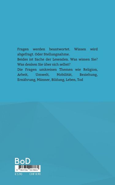 Produktbild: Fragebogen 22