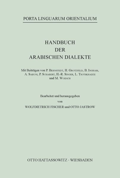 Produktbild: Handbuch der arabischen Dialekte