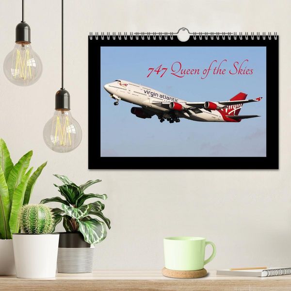 Produktbild: 747 Queen of the Skies (Wall Calendar 2027 DIN A4 landscape), CALVENDO 12 Month Wall Calendar