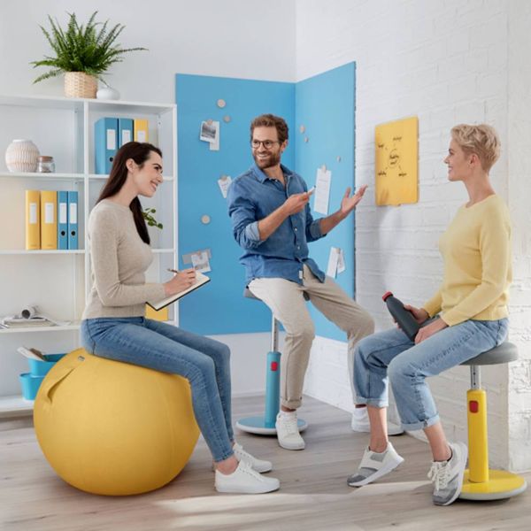 Produktbild: LEITZ&reg; Sitzball Ergo Cosy Active, samtgrau