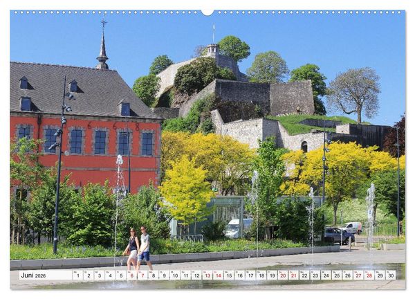 Produktbild: Malerisches Belgien - Stippvisiten in Verviers, Huy, Namur (Wandkalender 2026 DIN A2 quer), CALVENDO Monatskalender