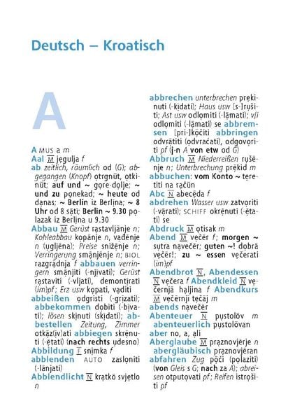 Produktbild: Langenscheidt Universal-W&ouml;rterbuch Kroatisch