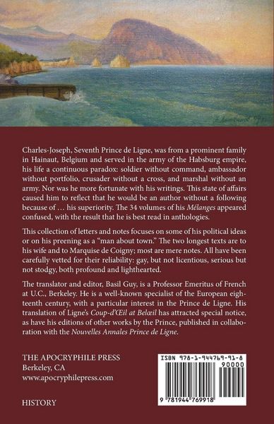 Produktbild: Charles-Joseph, Prince de Ligne