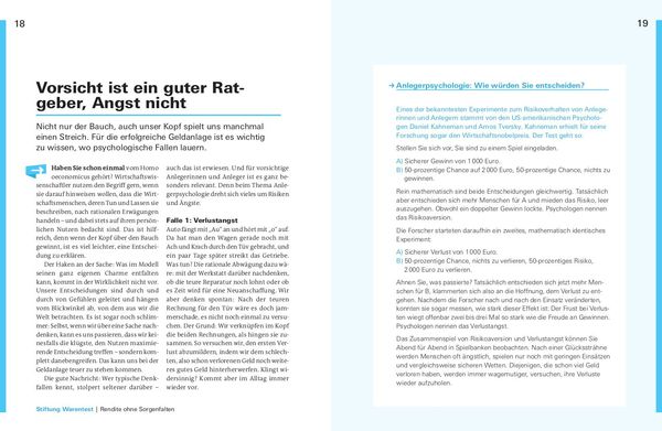 Produktbild: Geldanlage f&uuml;r Vorsichtige