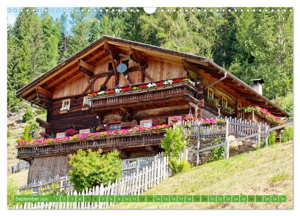 Produktbild: Ultental Wundersch&ouml;ne alte Bauernh&auml;user (Wandkalender 2026 DIN A3 quer), CALVENDO Monatskalender
