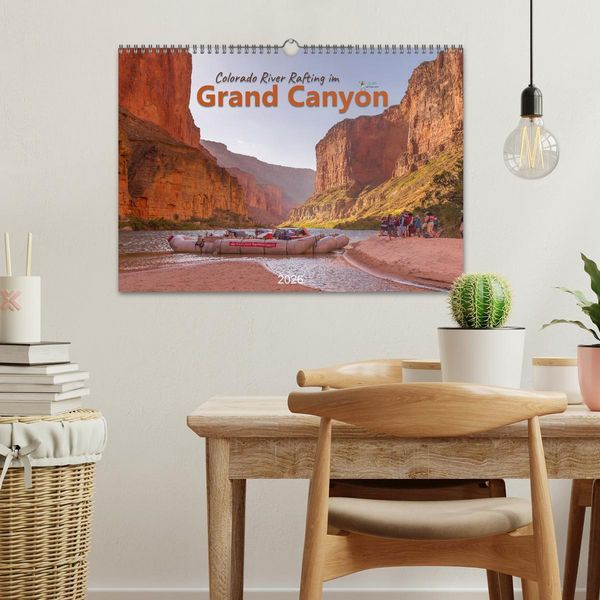 Produktbild: Colorado River Rafting im Grand Canyon (Wandkalender 2026 DIN A3 quer), CALVENDO Monatskalender