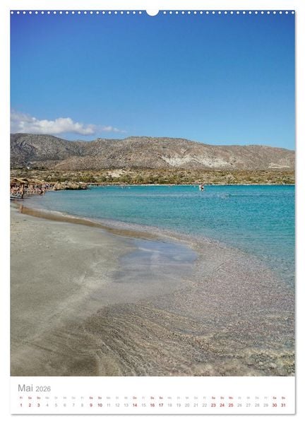 Produktbild: Kreta (Wandkalender 2026 DIN A2 hoch), CALVENDO Monatskalender