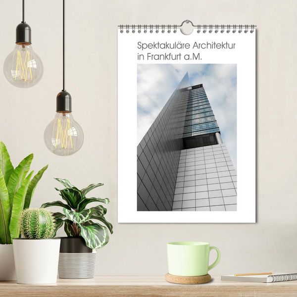 Produktbild: Spektakul&auml;re Architektur in Frankfurt a.M. (Wandkalender 2026 DIN A4 hoch), CALVENDO Monatskalender