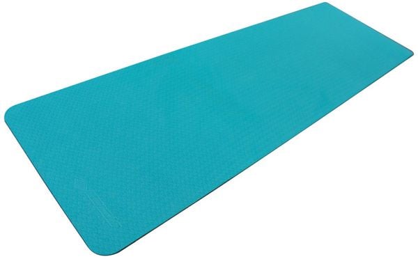 Produktbild: BICOLOR YOGA MATTE 4mm (petrol-anthracite)im Carrybag