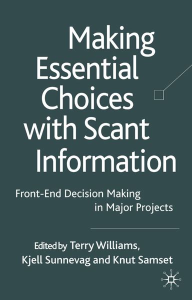 Produktbild: Making Essential Choices with Scant Information
