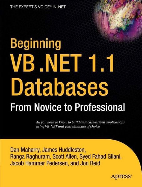 Produktbild: Beginning VB .NET 1.1 Databases