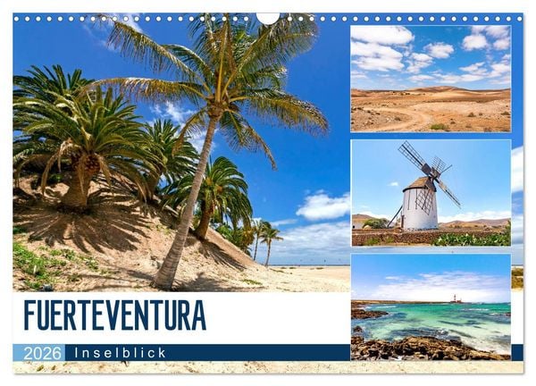 FUERTEVENTURA - Inselblick (Wandkalender 2026 DIN A3 quer), CALVENDO Monatskalender