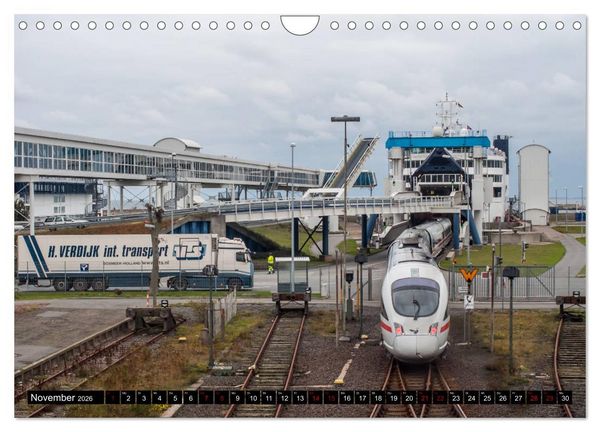 Produktbild: Norddeutsche Eisenbahnen (Wandkalender 2026 DIN A4 quer), CALVENDO Monatskalender
