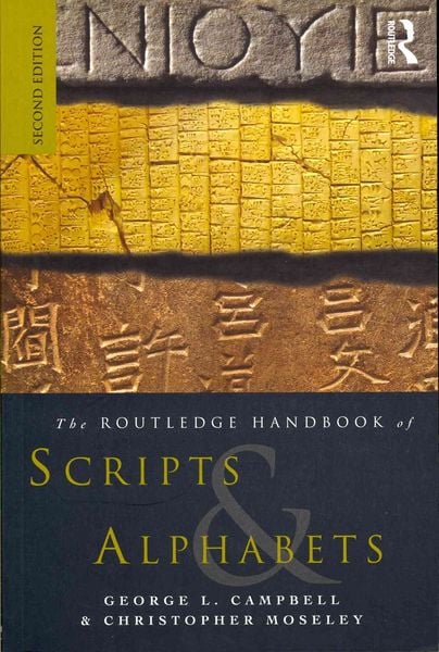 Produktbild: The Routledge Handbook of Scripts and Alphabets