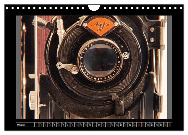 Produktbild: AGFA KAMERA OLDIES Klassische Kameras von 1926 - 1974 (Wandkalender 2026 DIN A4 quer), CALVENDO Monatskalender