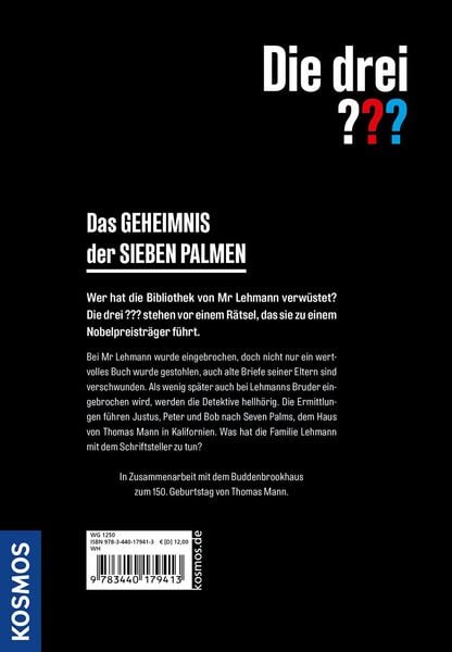 Produktbild: Die drei ??? Das Geheimnis der sieben Palmen