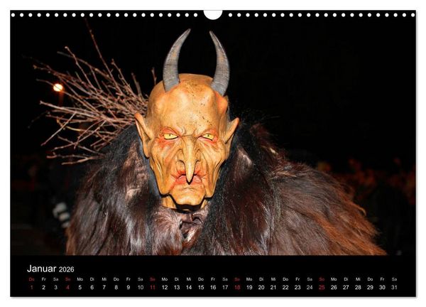 Produktbild: Perchten 2026 (Wandkalender 2026 DIN A3 quer), CALVENDO Monatskalender