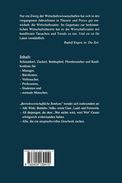 Produktbild: Betriebswirtschaftliche Bonbons