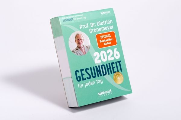Produktbild: Gesundheit f&uuml;r jeden Tag 2026 - Tagesabrei&szlig;kalender zum Aufstellen oder Aufh&auml;ngen