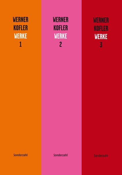 Produktbild: Werke (3 B&auml;nde)