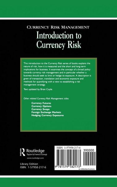 Produktbild: Introduction to Currency Risk