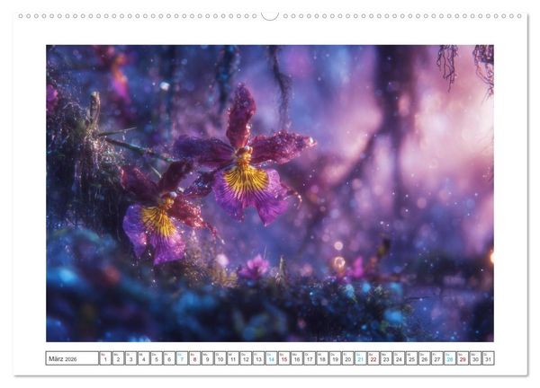 Produktbild: Zwischen Natur und Kunst (Wandkalender 2026 DIN A2 quer), CALVENDO Monatskalender