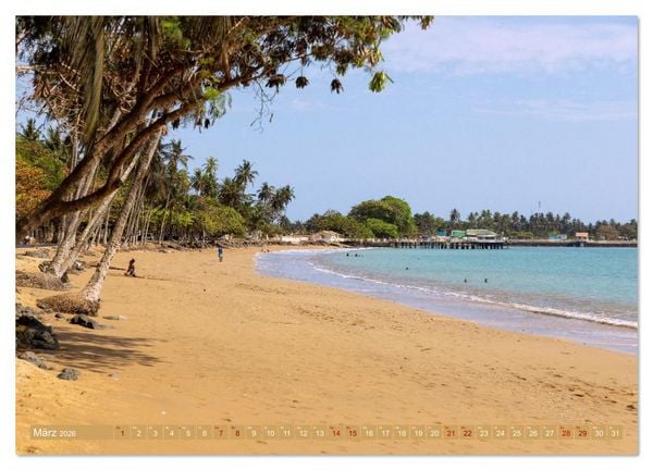 Produktbild: Sao Tome. Paradiesinsel vor der K&uuml;ste Westafrikas (Wandkalender 2026 DIN A2 quer), CALVENDO Monatskalender