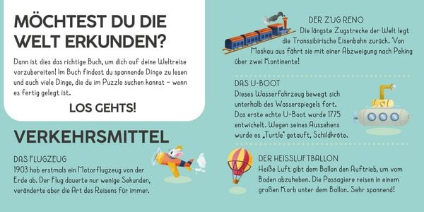 Produktbild: Die Welt. Meine Erste Puzzle Box