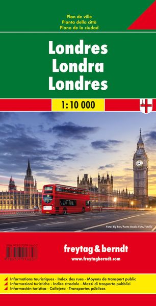 Produktbild: London, Stadtplan 1:10.000