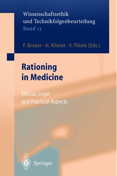 Produktbild: Rationing in Medicine