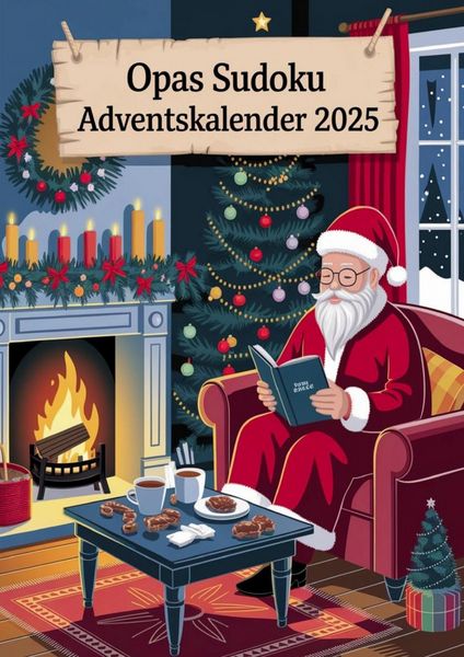 Produktbild: Opas Sudoku Adventskalender 2025
