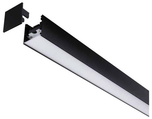 Produktbild: Paulmann 98167 Linion LED-Deckenleuchte LED 8.5W Schwarz