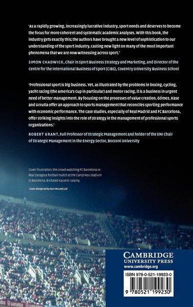 Produktbild: Value Creation and Sport Management