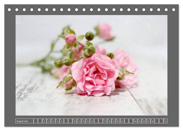Produktbild: Blumen f&uuml;r dich (Tischkalender 2026 DIN A5 quer), CALVENDO Monatskalender
