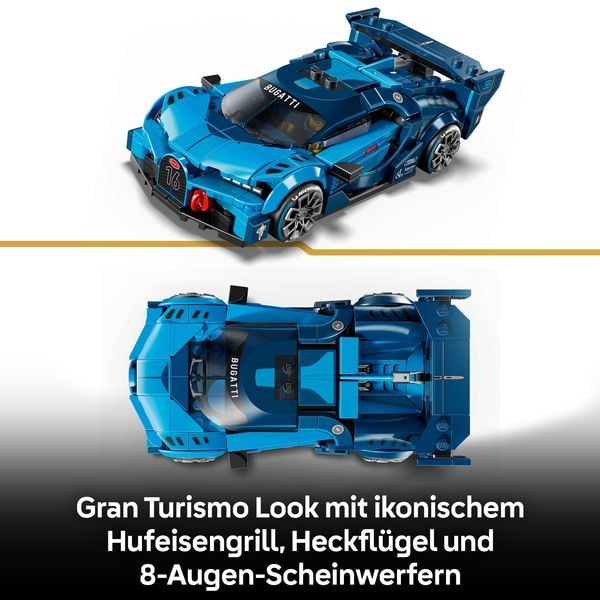 Produktbild: LEGO 77253 Speed Champions Bugatti Vision Gran Turismo Hypersportwagen