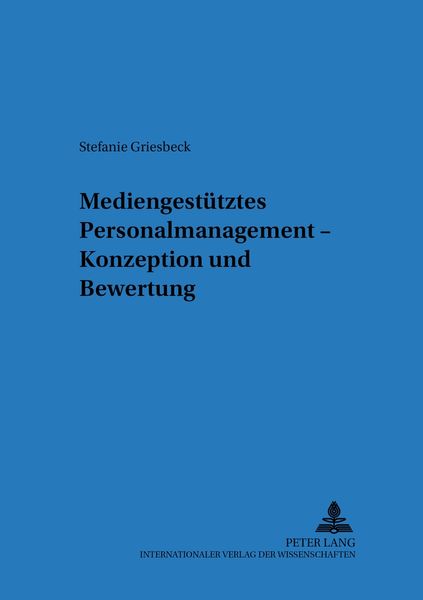 Produktbild: Mediengest&uuml;tztes Personalmanagement