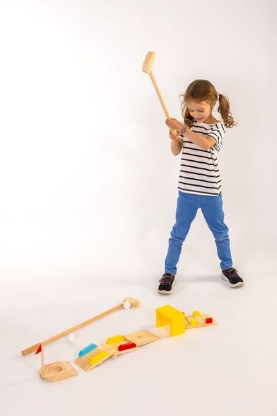 Produktbild: Outdoor active Minigolf-Set 11-teilig