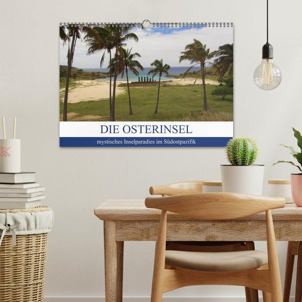 Produktbild: Die Osterinsel - mystisches Inselparadies im S&uuml;dostpazifik (Wandkalender 2026 DIN A3 quer), CALVENDO Monatskalender